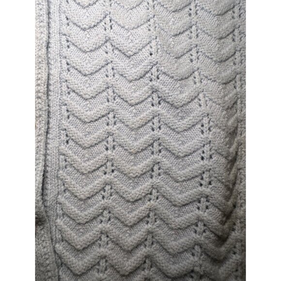 Light Blue Crochet Cardigan Size M/L - Picture 6 of 7